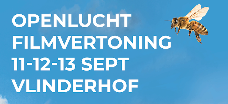 Openlucht filmvertoning