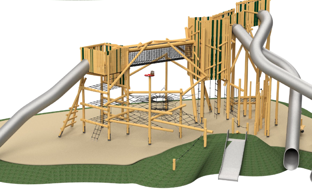 Eerste ontwerp Bosspeeltuin