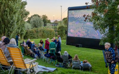 Openlucht bioscoop Máximapark groot succes